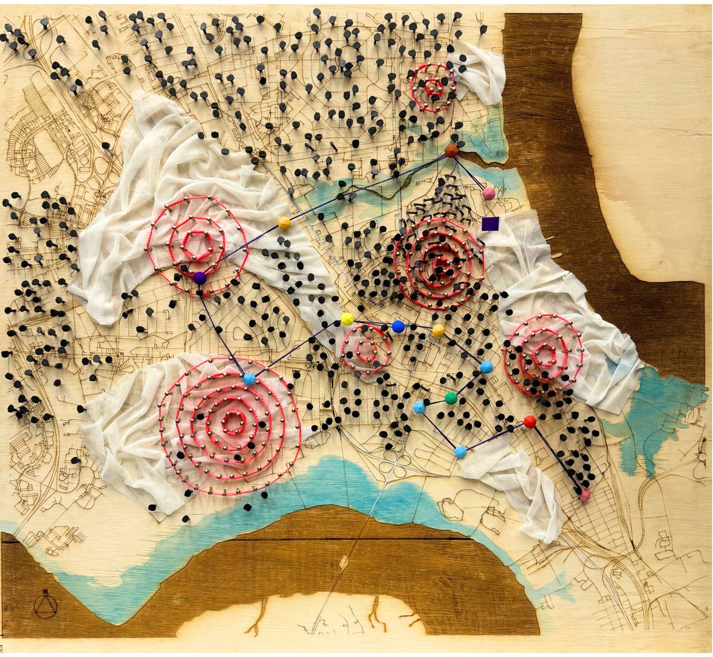Physical site model of North Charleston